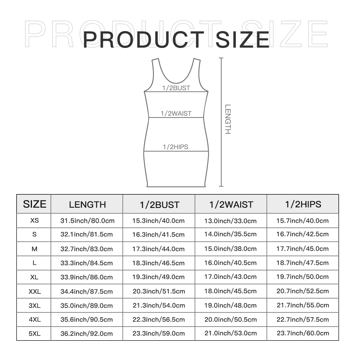 Dream Bigger Ladies - Tank Top Dress