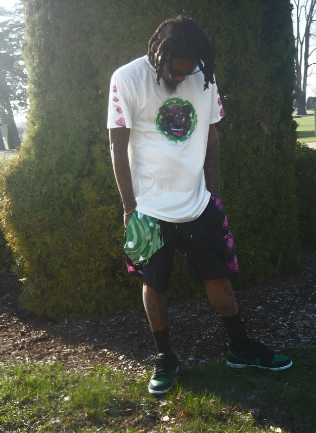 Trippy Grizzly Shorts